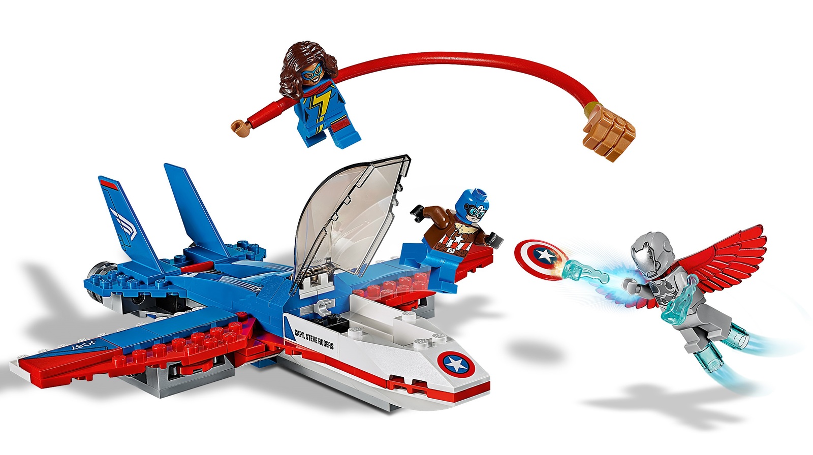 LEGO Super Heroes: Captain America Jet Pursuit (76076) image