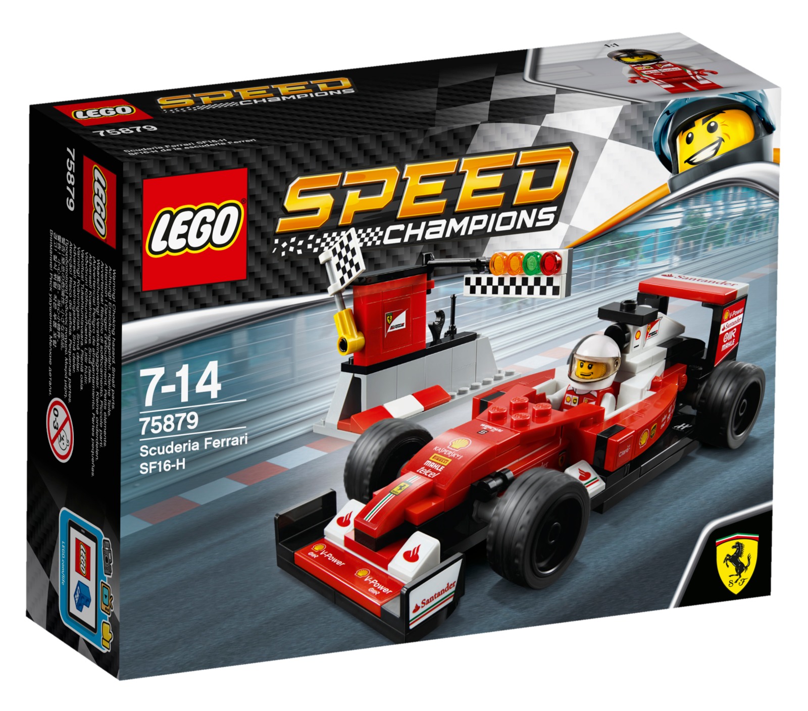 LEGO Speed Champions - Scuderia Ferrari SF16-H (75879) image