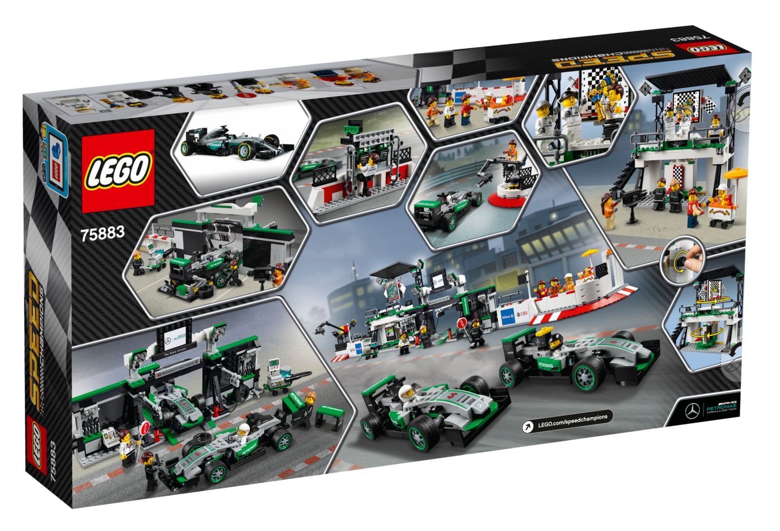 LEGO Speed Champions: Mercedes Amg Petronas Formula One Team (75883)