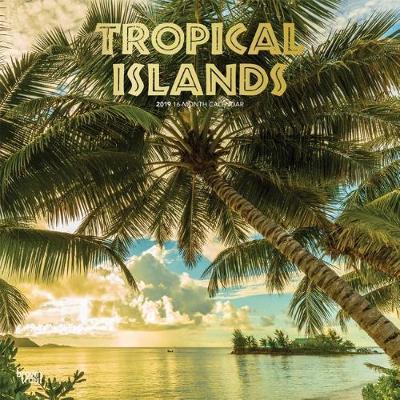 Tropical Islands 2019 Square Wall Calendar by Inc Browntrout Publishers