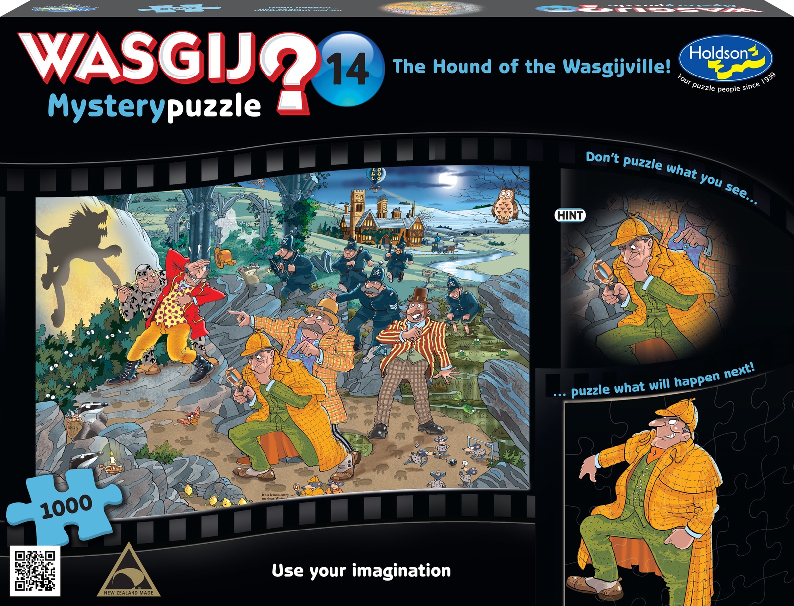 Wasgij: 1000 Piece Puzzle - Mystery (Hound Of The Wasgijville) image