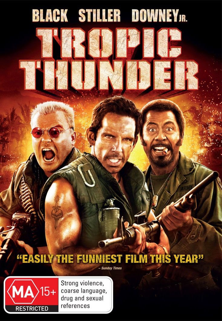 Tropic Thunder on DVD