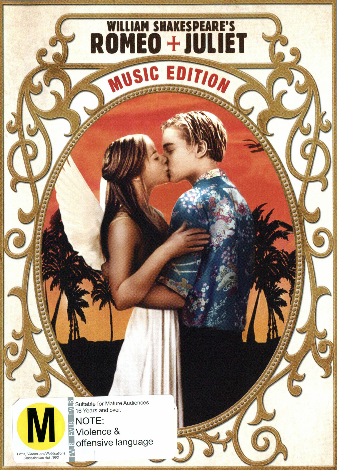 Romeo + Juliet (1996) - Music Edition on DVD