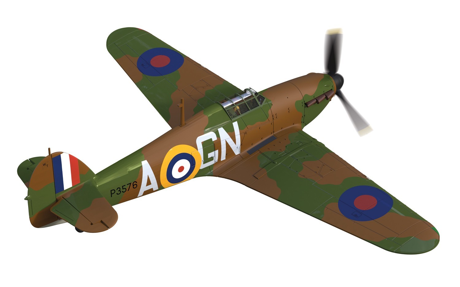 Corgi: 1/72 Hawker Hurricane Mk.I 'Nicholson' - Diecast Model