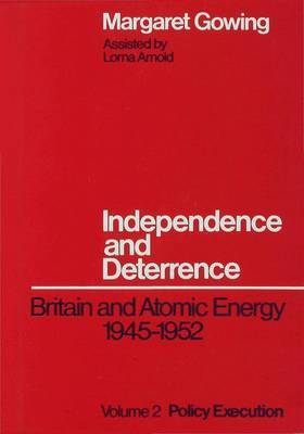 Independence and Deterrence by Lorna Arnold image
