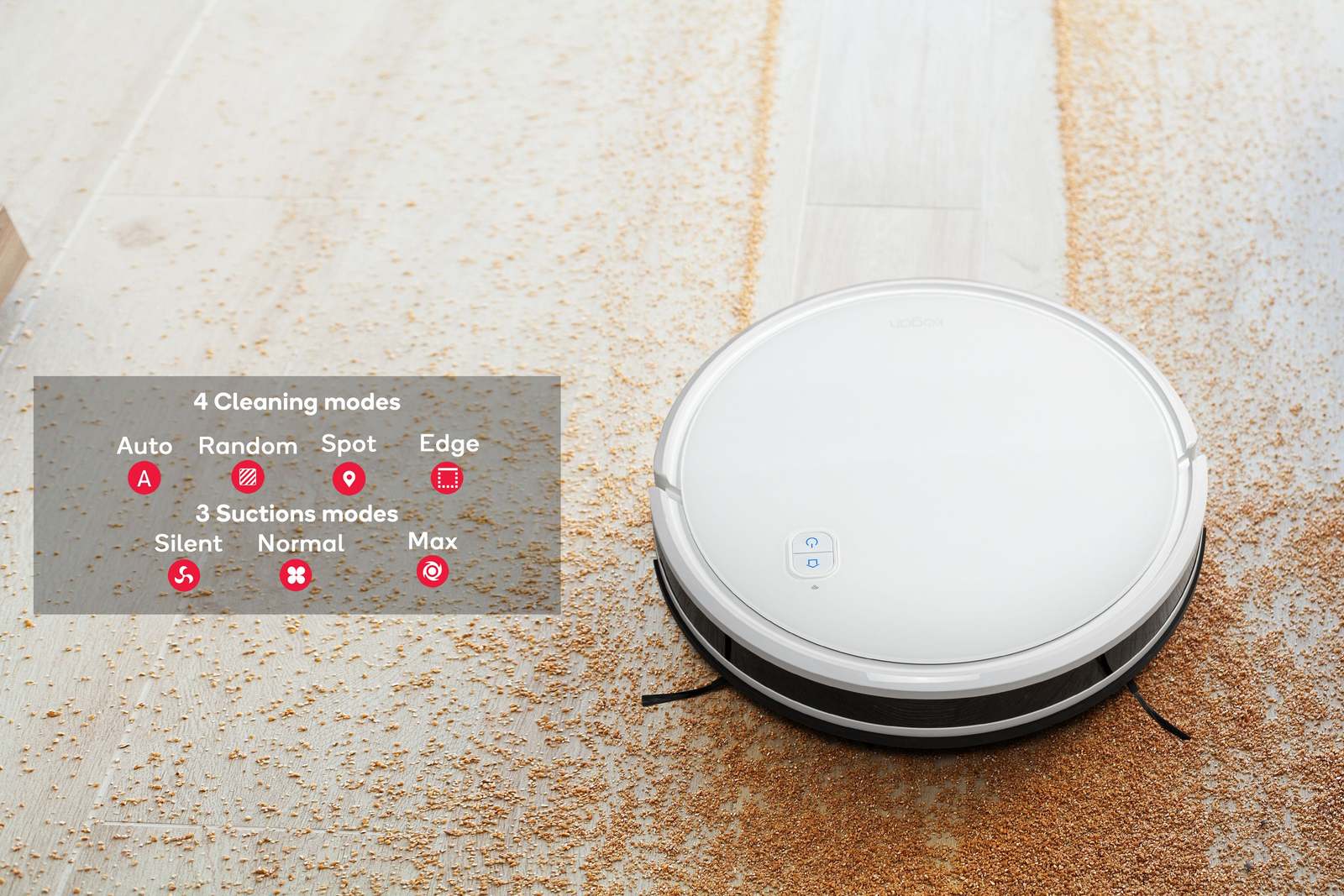 Kogan SmarterHome G80 Robot Vacuum Cleaner and Mop with AutoEmpty Dock at Mighty Ape NZ