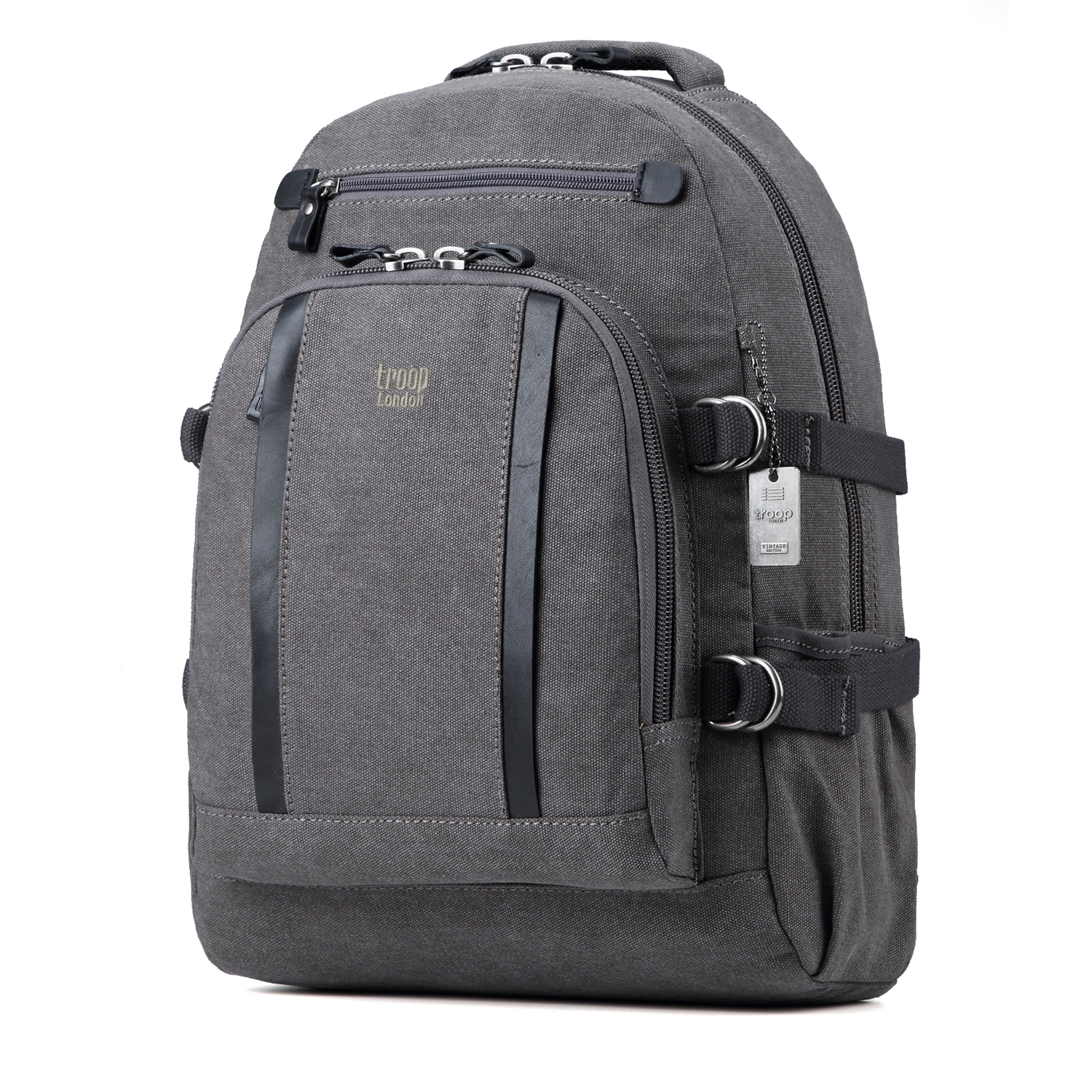 Classic Canvas Backpack Black at Mighty Ape NZ