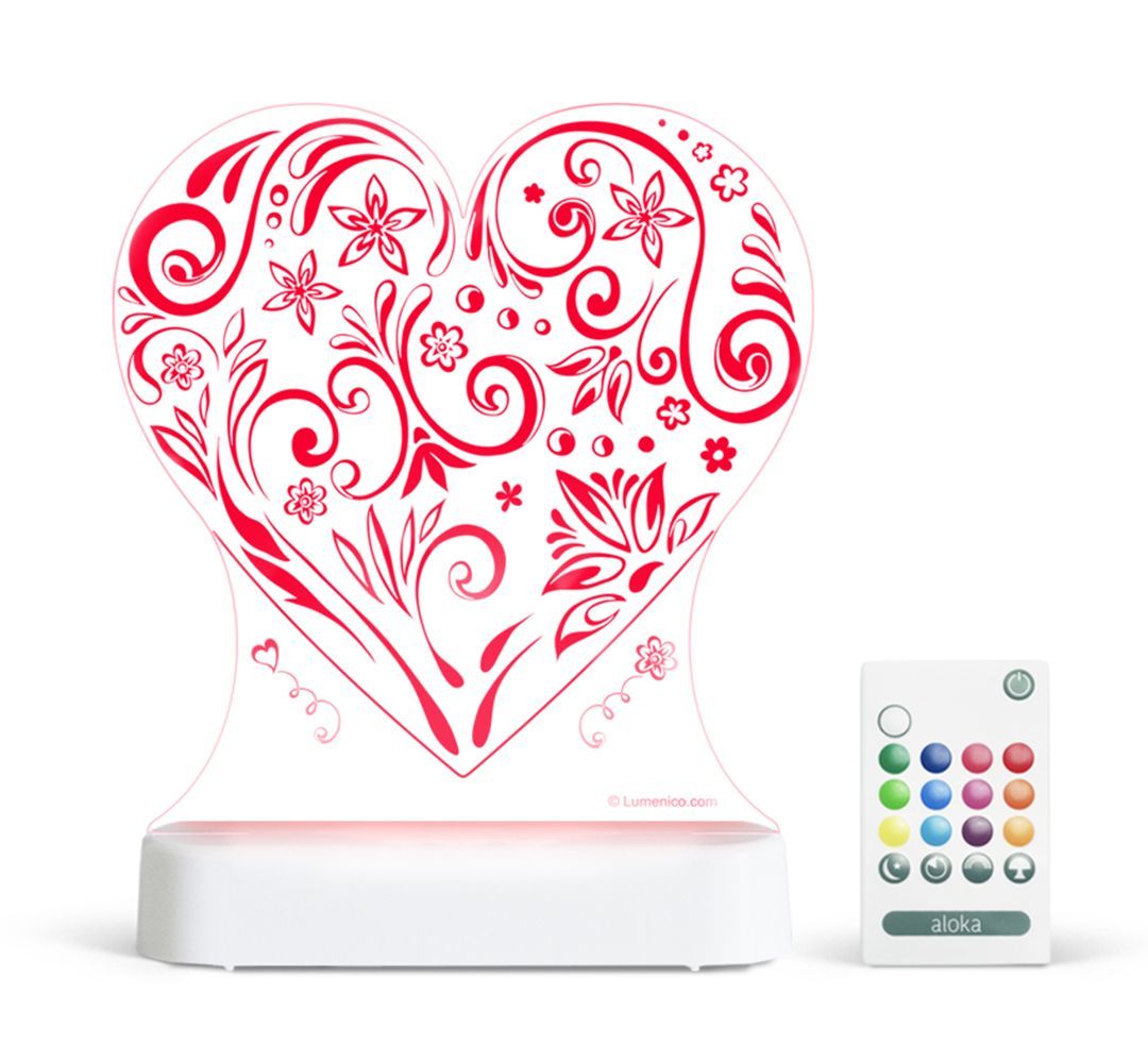 Aloka: Night Light - Love Heart image