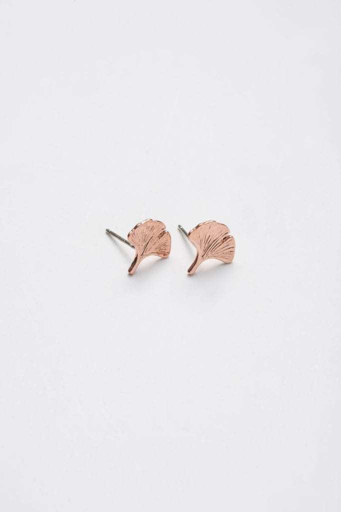 Stilen: Ava rose gold earrings image