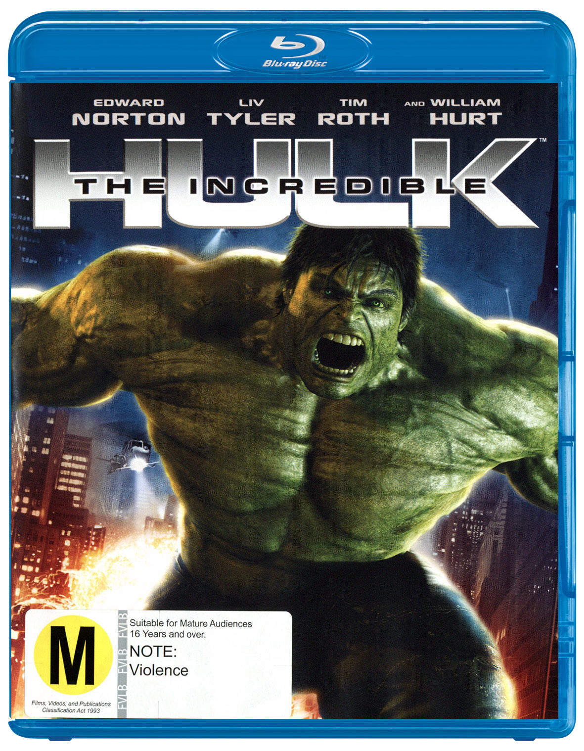 The Incredible Hulk on Blu-ray image