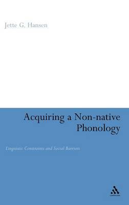 Acquiring a Non-Native Phonology by Jette G. Hansen image