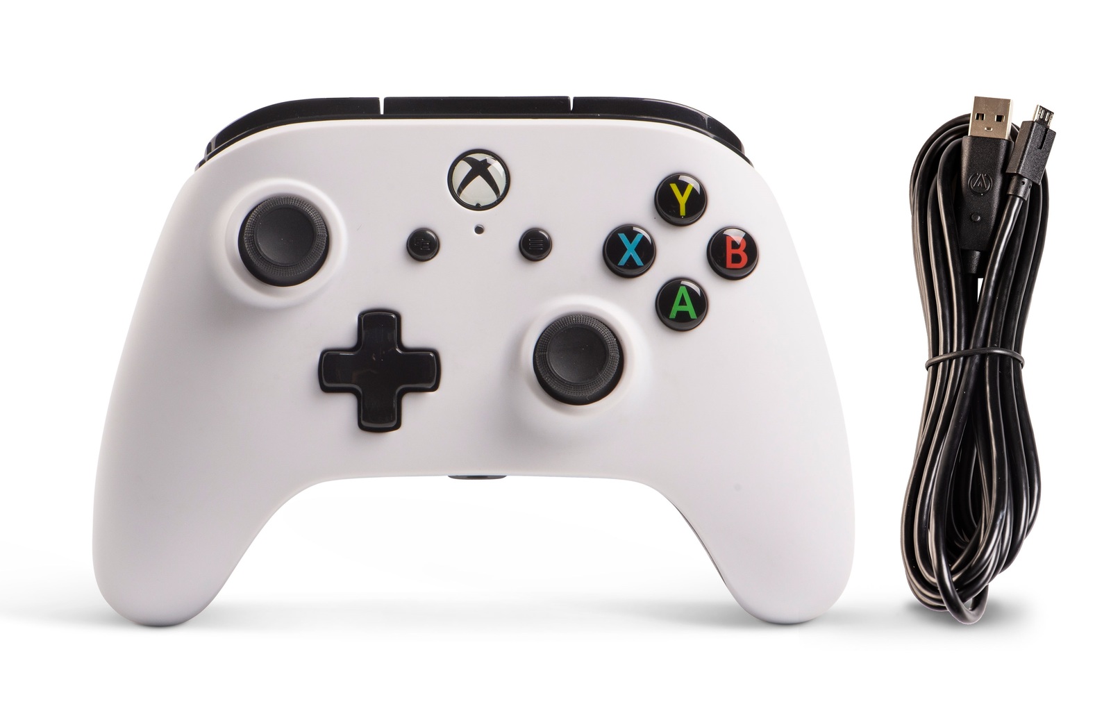 Xbox One Enhanced Wired Controller - White for Xbox One image