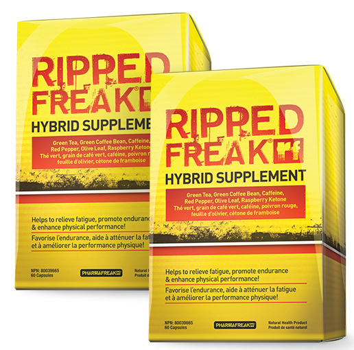 Ripped Freak Fat Burner Combo (2 x 60 Caps)