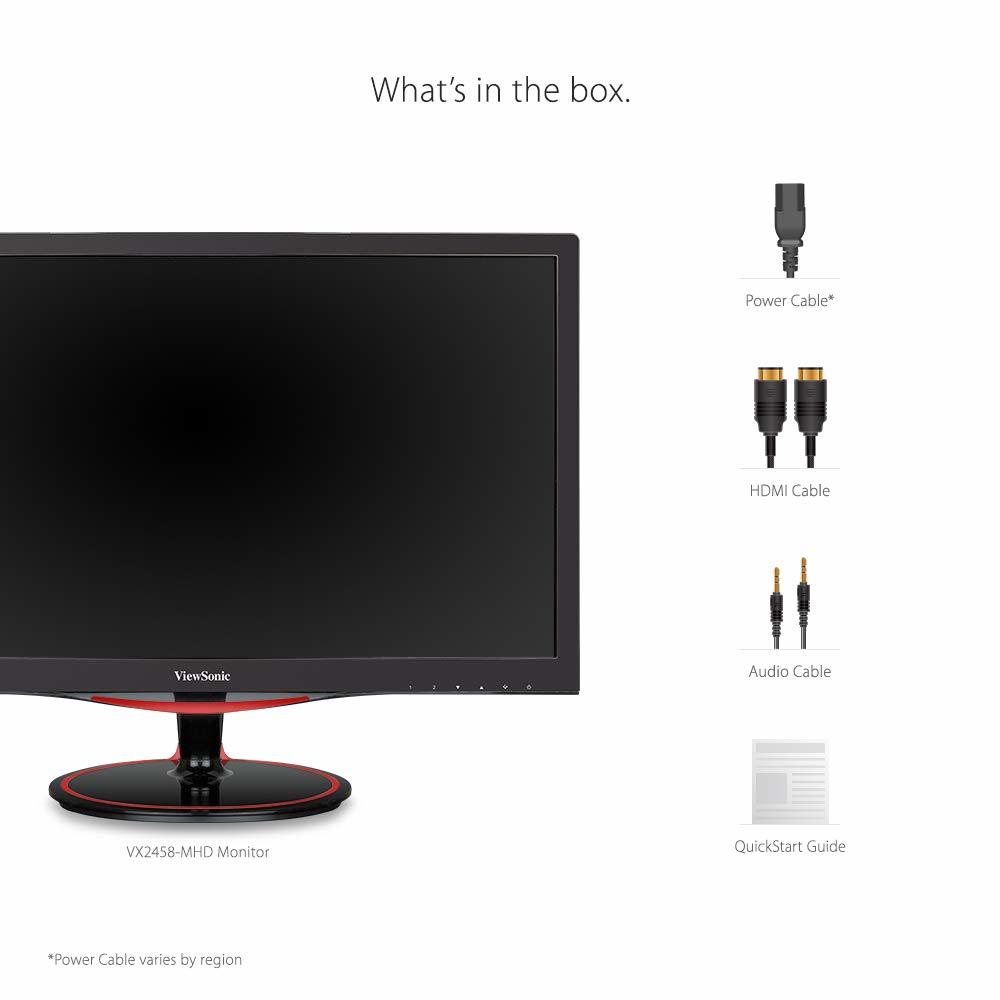 24" Viewsonic FHD 1ms 144hz FreeSync Gaming Monitor image
