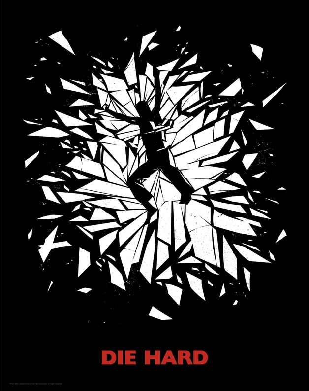 Die Hard Premium Art Print Movie Poster 3 At Mighty Ape Nz
