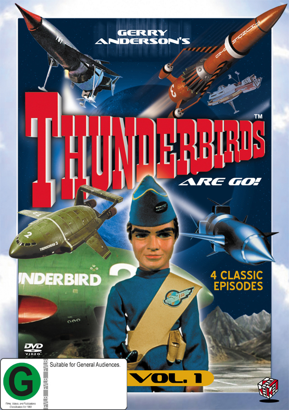 Thunderbirds Vol 1 on DVD image