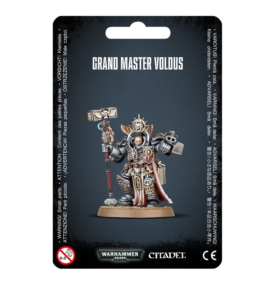 Warhammer 40,000 : Grey Knights Grand Master Voldus image