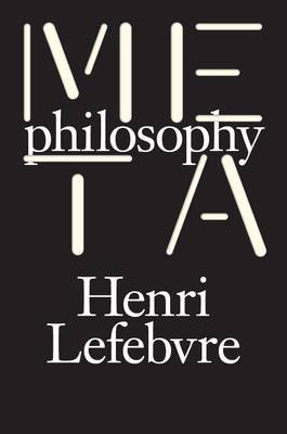 Metaphilosophy by Henri Lefebvre image