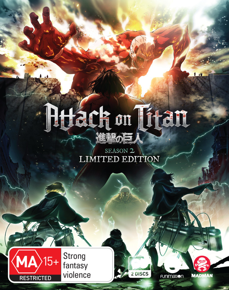 Attack On Titan Blu Ray Season 2 Attack On Titan - Complete Season 2 (Limited Collector's Edition) | Blu