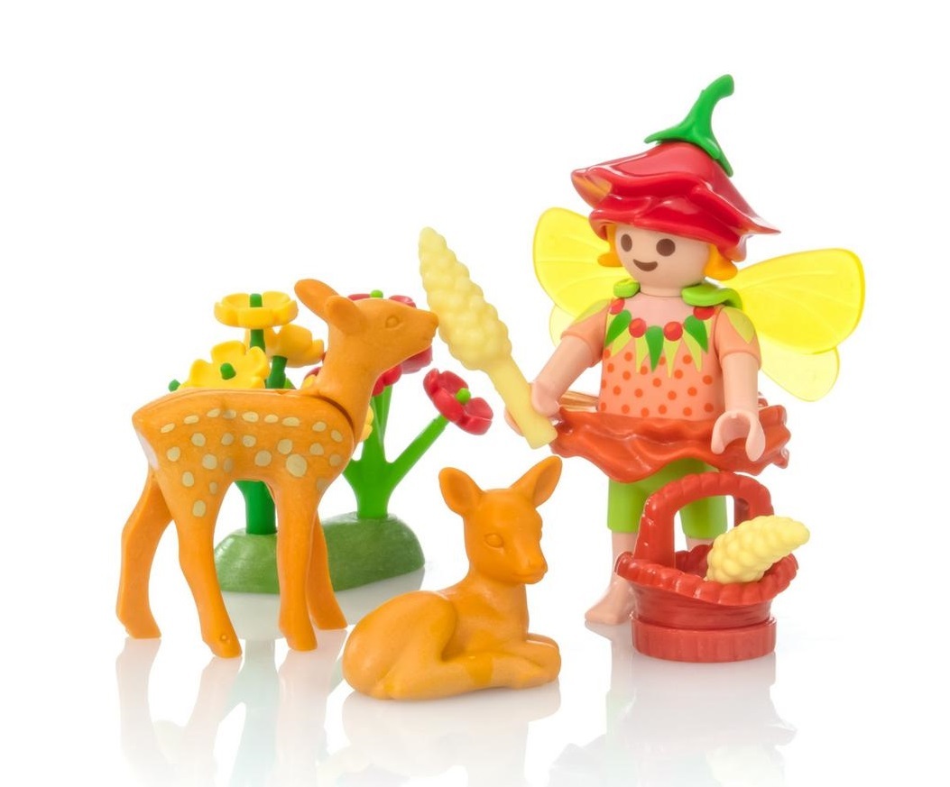 Playmobil: Fairies - Fairy Girl with Fawns (9141) image