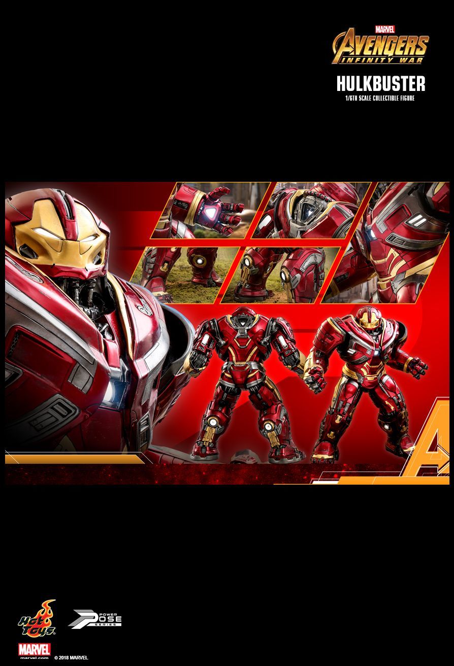 Avengers Infinity War: Hulkbuster - 19" Power Pose Figure image