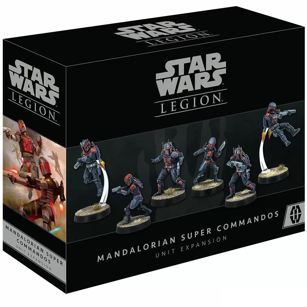 Star Wars Legion Mandalorian Super Commandos Unit Expansion at