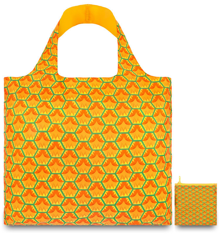 Loqi Shopping Tote Bag - Frutti Pineapple