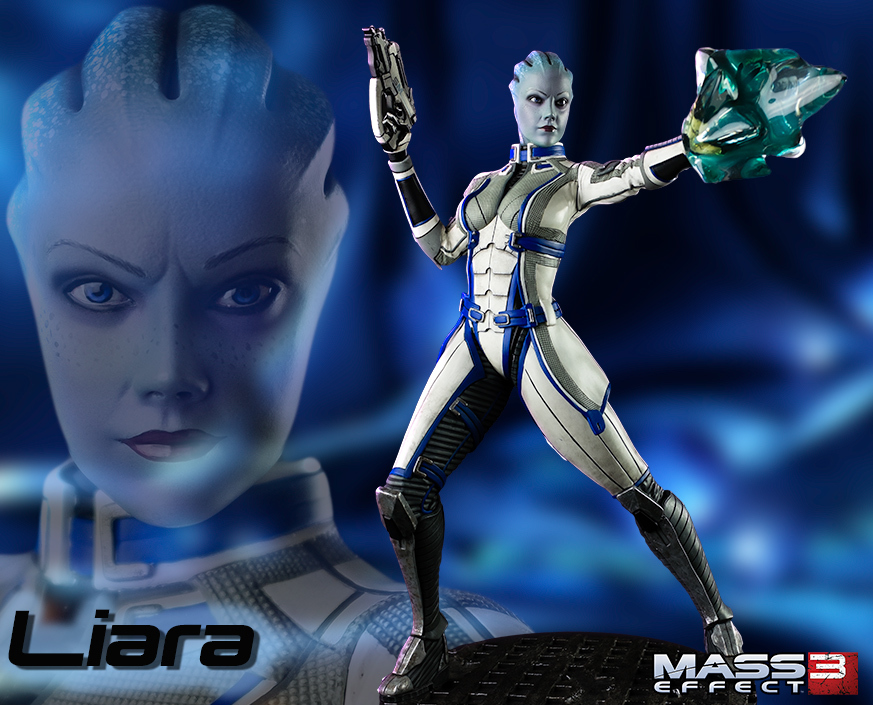 Mass Effect Liara T'Soni 1/4 Statue