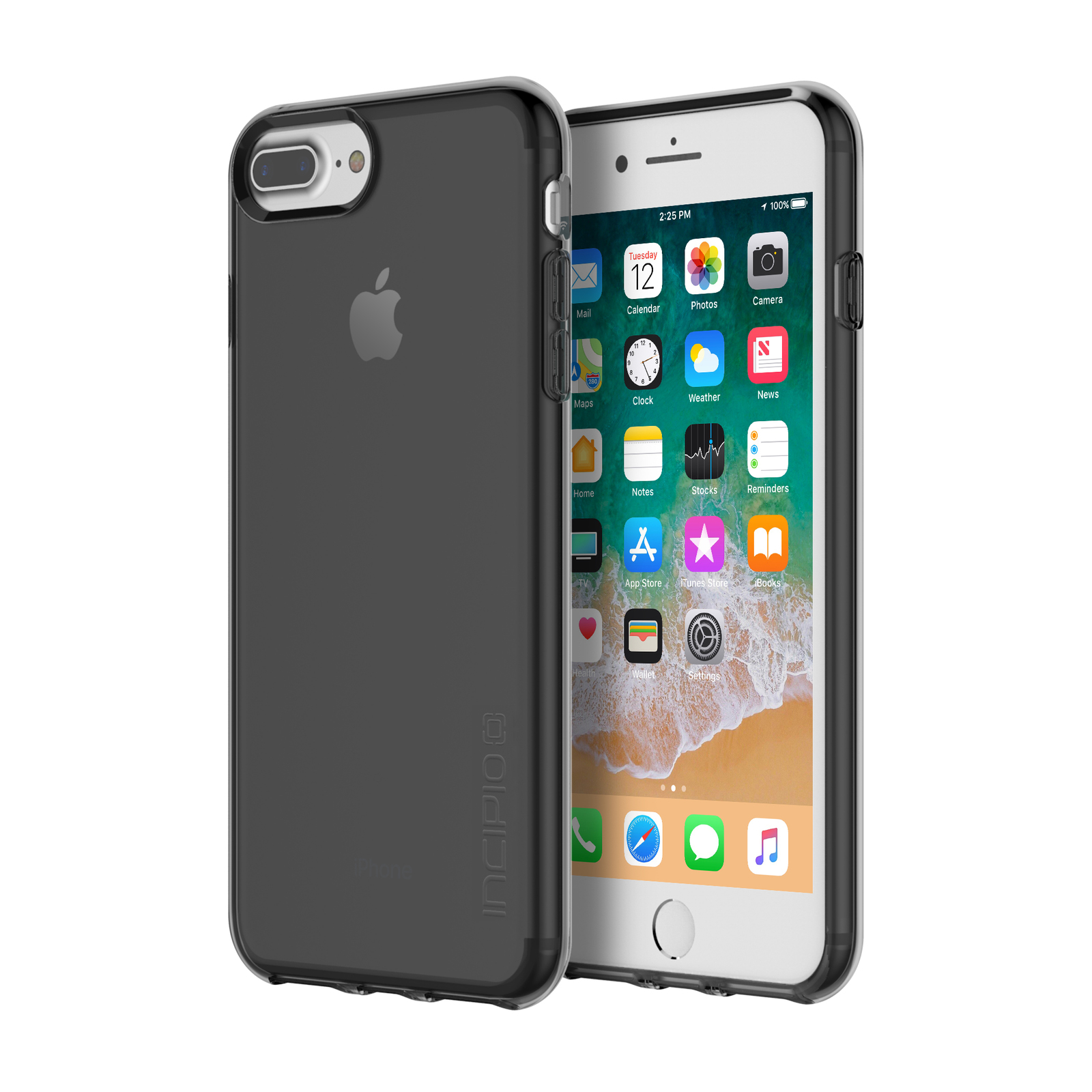 Incipio NGP Pure Case iPhone 7 Plus/8 Plus - Black | at Mighty Ape NZ