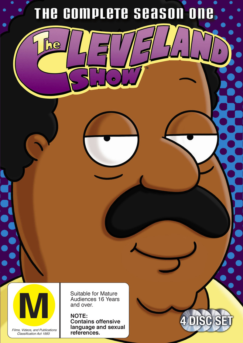 The Cleveland Show - Series 1 (4 Disc Set) on DVD image