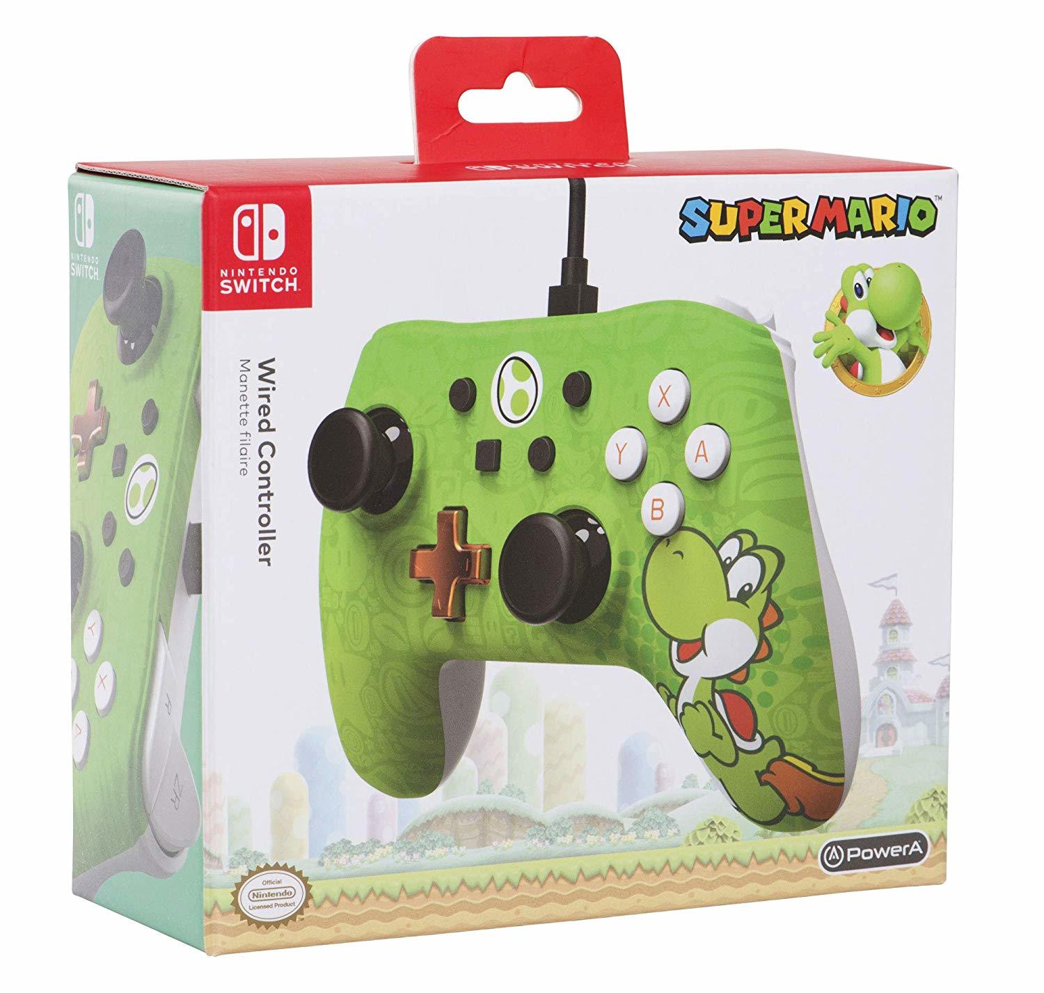 Nintendo Switch Classic Wired Controller - Yoshi on Switch