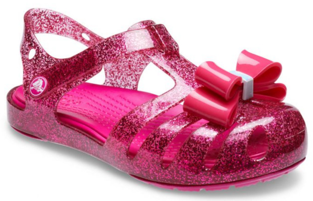 Isabella Bow Sandal - Pink (Size US C-6) | Girl's | at Mighty Ape Australia