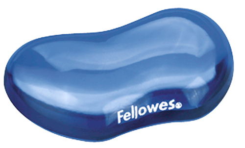 Fellowes Utility Rest - Gel Crystals - Blue