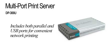 D-Link 2x Parrallel + 1 USB Port image