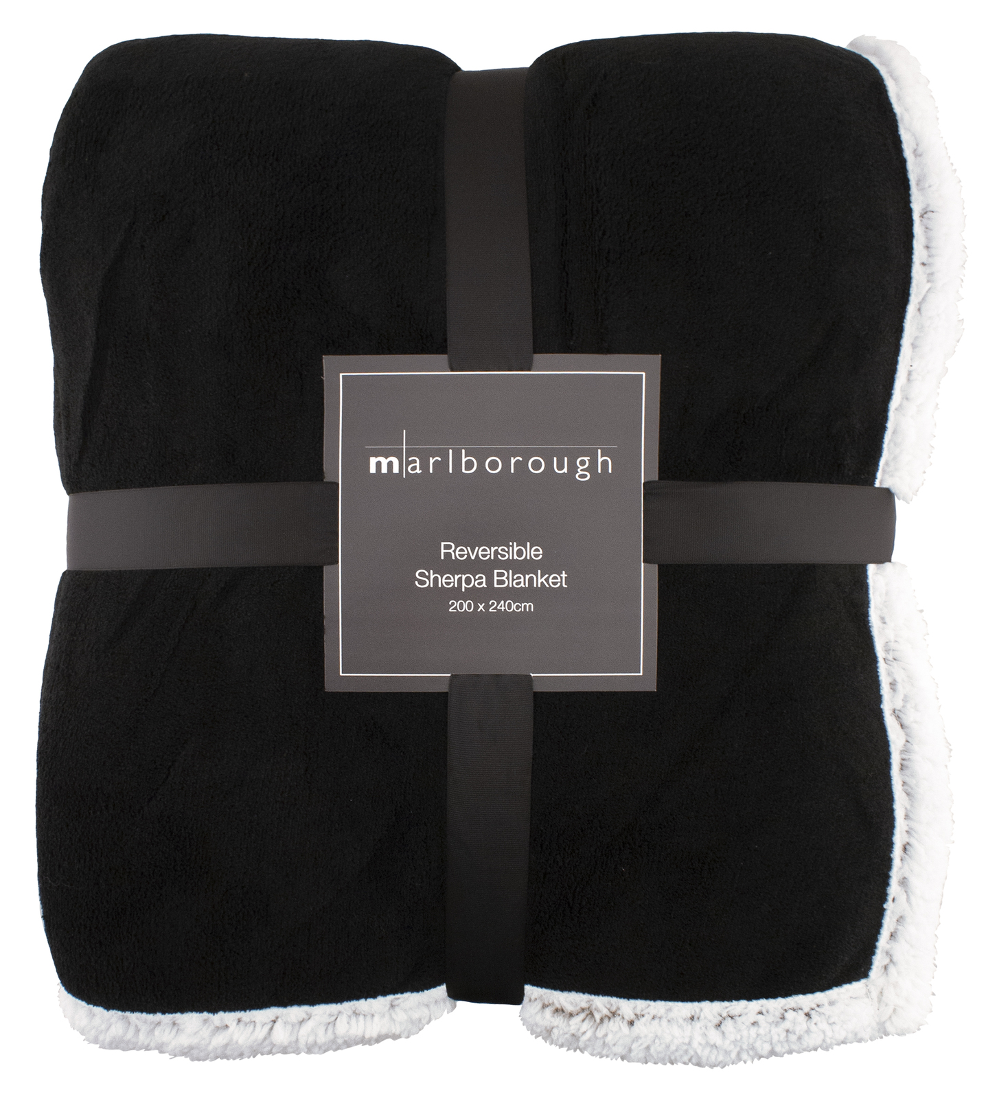 Black Sherpa Blanket at Mighty Ape Australia