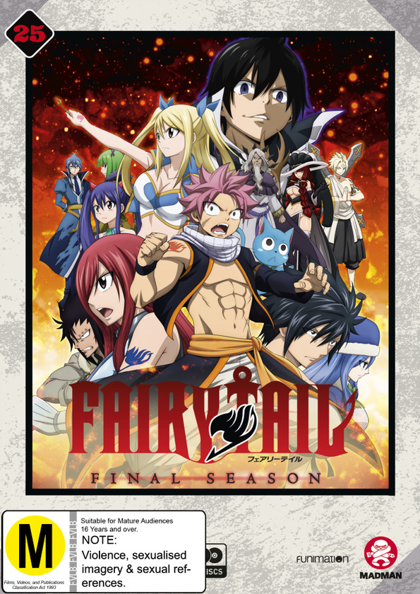 Fairy Tail: Final Season - Collection 25 (Eps 304-316) on DVD image