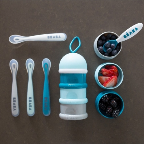 Beaba - Stacked Formula Milk Container - Blue