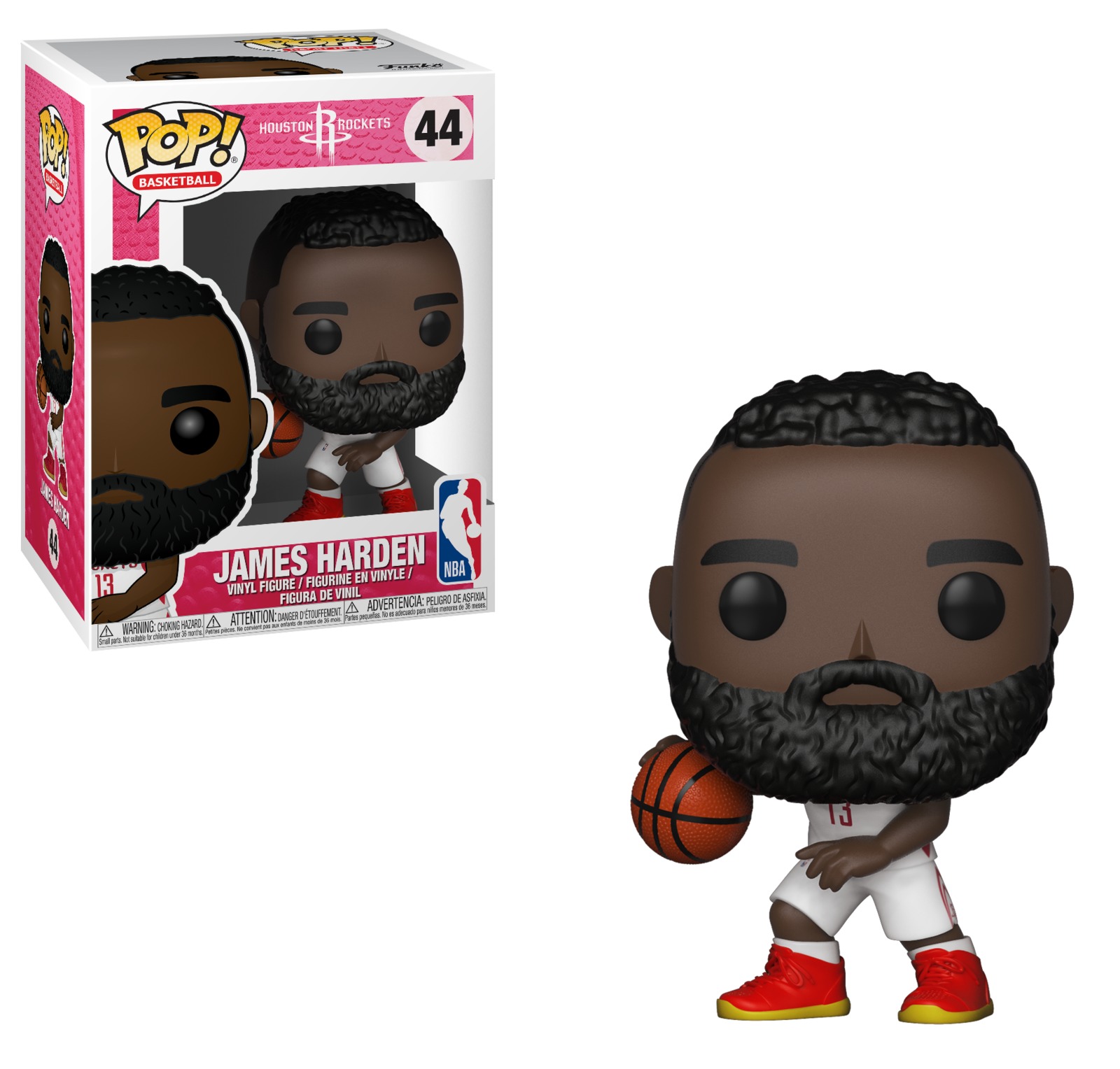 NBA: Rockets - James Harden Pop! Vinyl Figure image