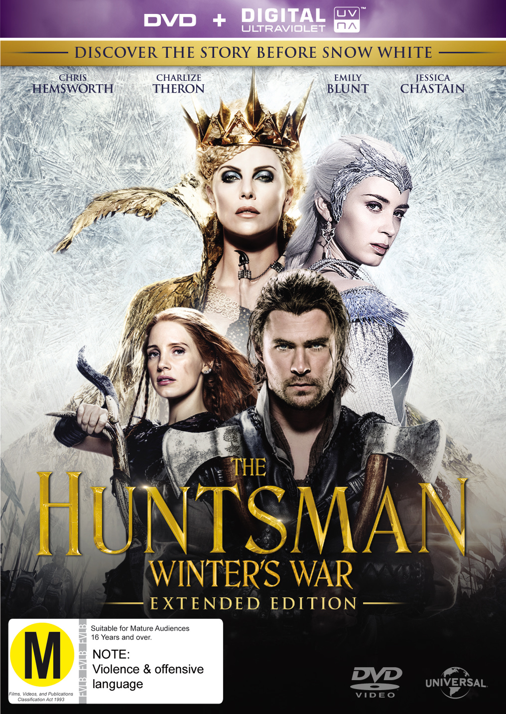 The Huntsman: Winter's War on DVD