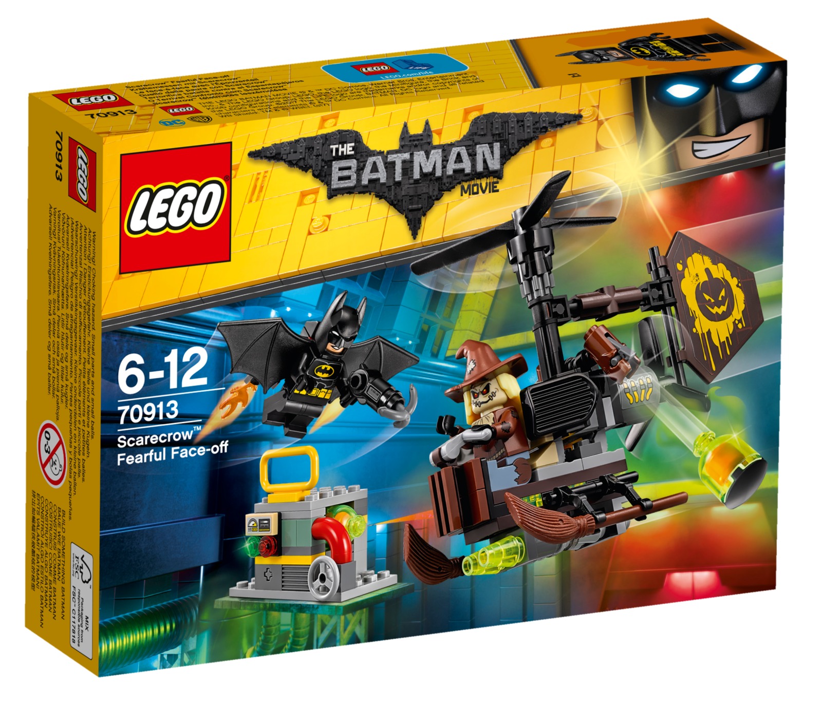 LEGO Batman Movie - Scarecrow Fearful Face-off (70913)