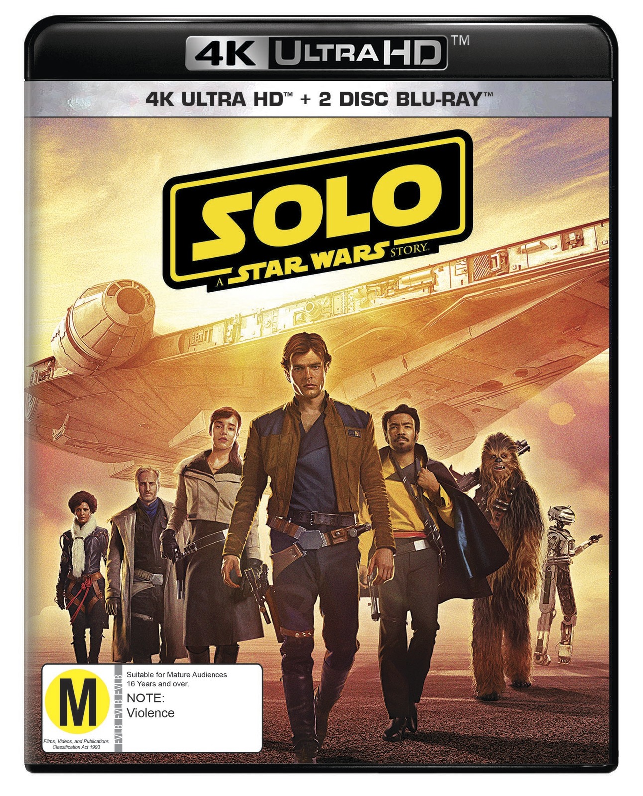 Solo: A Star Wars Story on UHD Blu-ray image