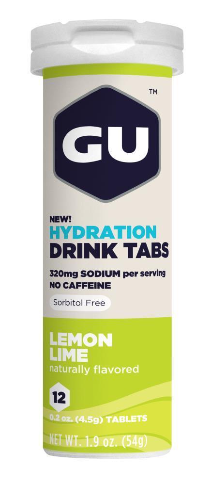 GU Hydration Tabs - Lemon Lime (54g) image