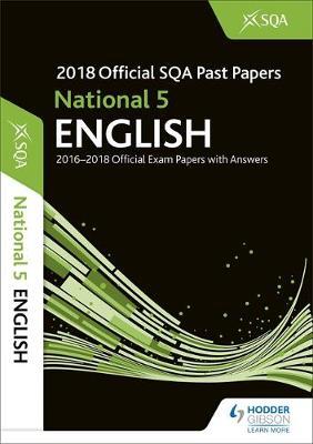 National 5 English 2018-19 SQA Past Papers with Answers by SQA image
