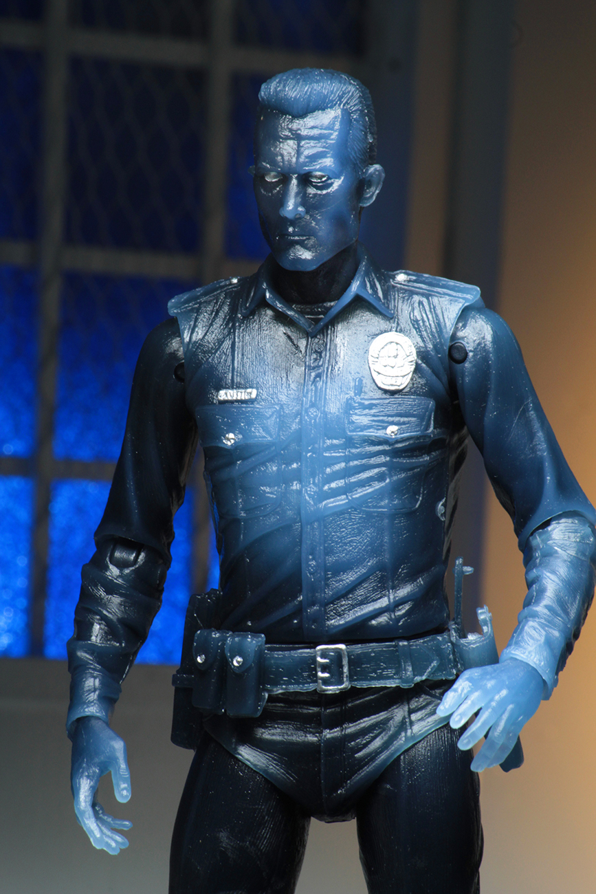 Terminator: White-Hot T-1000 - 7" Kenner Tribute Action Figure