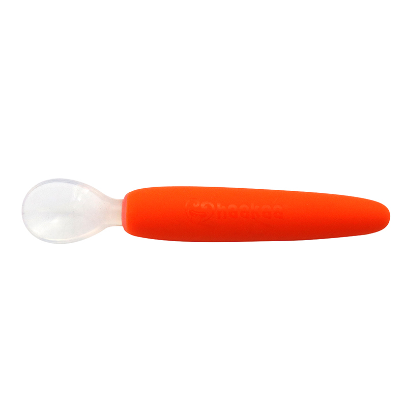 Haakaa: Silicone Baby Food Spoon - Orange image