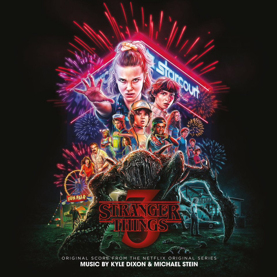 Stranger Things 3 - Neon Vinyl (Netflix OST) by Kyle Dixon & Michael Stein image