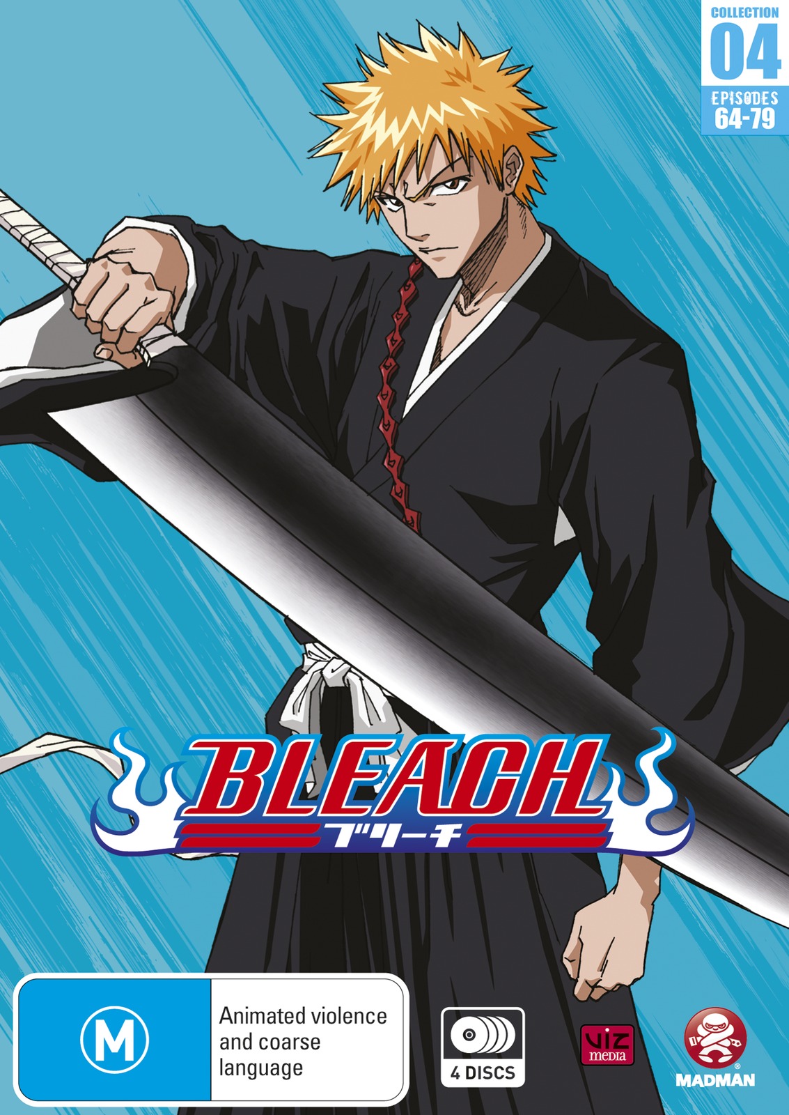 Bleach Collection 04 (Eps 6479) (Season 4 Part 1) DVD Buy Now at