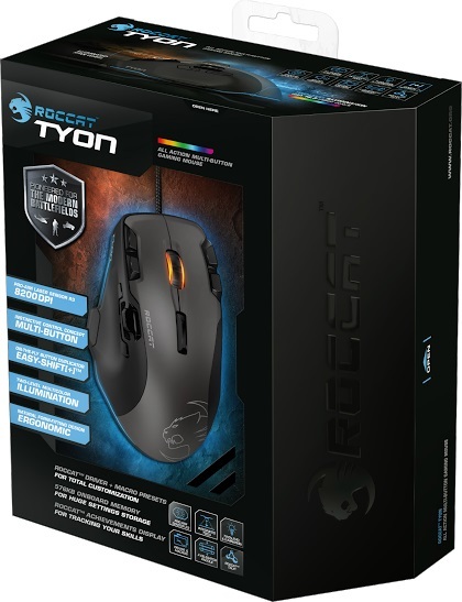 roccat tyon all action multi button gaming mouse pc game in