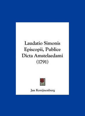 Laudatio Simonis Episcopii, Publice Dicta Amstelaedami (1791) image