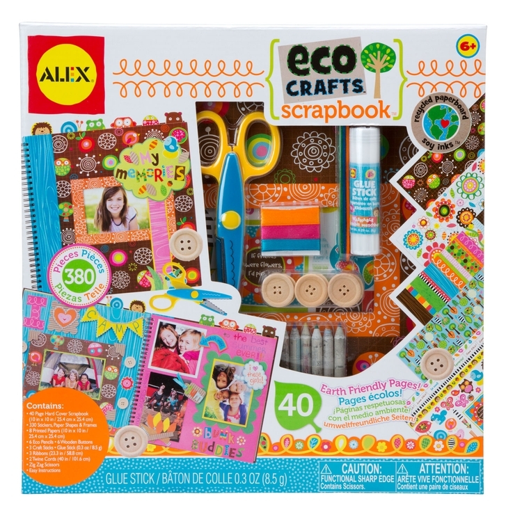 Alex: Eco Craft Scrapbook image